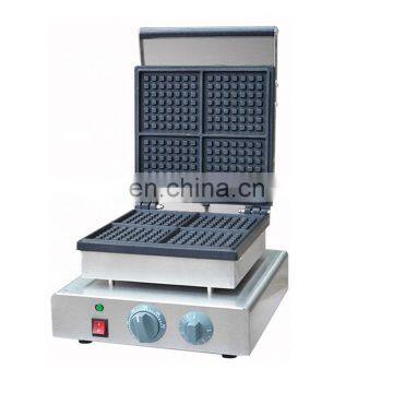 Commercial Stainless Steel Electric Pattern Cake Grill Waffle Maker Waffle Making Machine