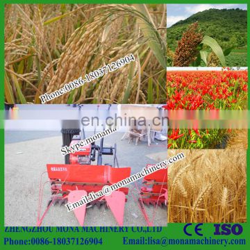 Mini Wheat Diesel engine Wheat and Rice Reaper Binder/ reaper binder/Paddy rice harvesting and bundling