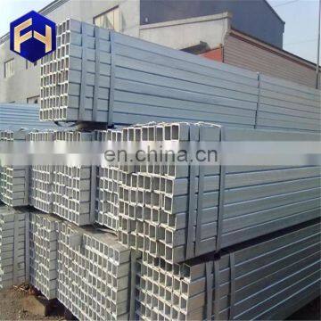 RHS ! gi tube steel price per ton 4x4 galvanized square metal fence posts for wholesales