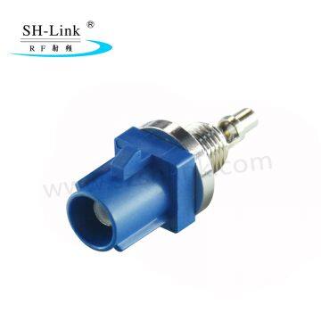 RF coaxial Fakra C type plug connector for 1.13/1.37 cable, waterproof Fakra connector