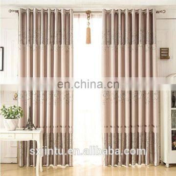 modern design curtain of flowers curtain and luxury curtain