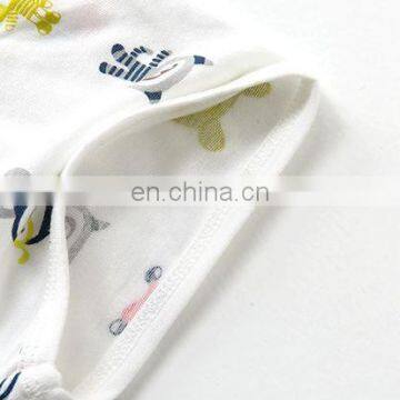 2018 Fashion Organic Baby Body Suit Children's Short Sleeve Toddlers Rompers photo-3