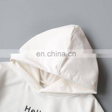 Custom Logo 100% Cotton Kids Pullover Hoodies photo-3