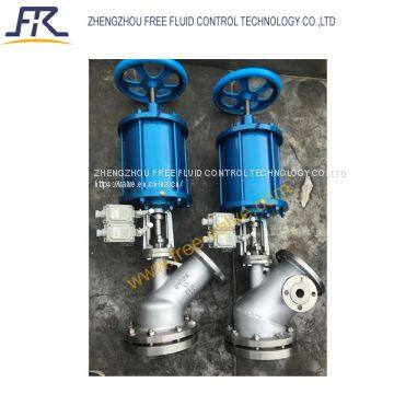 Pneumatic Tank Bottom Angle Valve