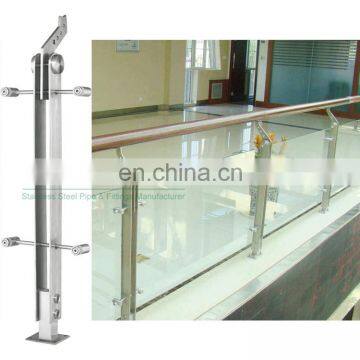 New Hot Inox Glass Railing Designs Stainless Steel Railing Systems For Balcony Wholesale in China photo-5