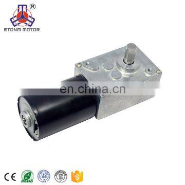 60mm High Torque dc Micro 12v 260rpm Worm Gear Brushless Motor