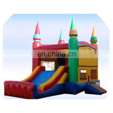 Guangzhou Wholesale Kids Jumping Air Bouncer Castle Inflatable Bouncer Castle with Slide for Sale