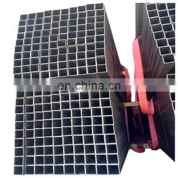 tianjin black and galvanized weld 80x80 ms steel square tube