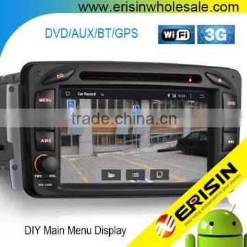 Erisin ES2507B 7 inch Car Radio 2 Din Android 4.4.4 GPS DVD for Mercedes W209