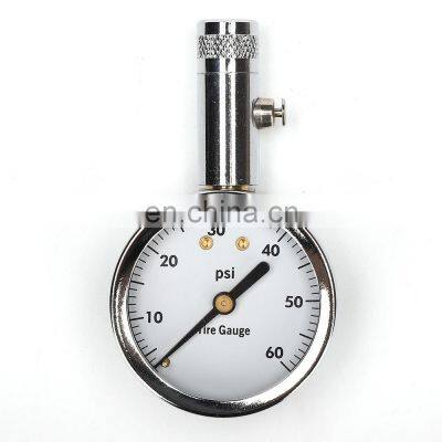 Multifunctional automobile tire pressure gauge mechanical high-precision deflationable automobile tire pressure gauge