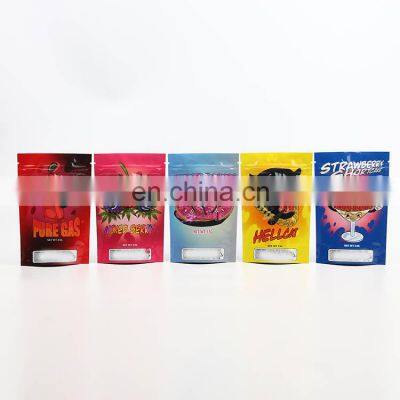 Food Grade Moisture Proof Edibles Gummy Packaging Custom 3.5g Cookie Mylar Bag Stickers Custom Logo photo-5