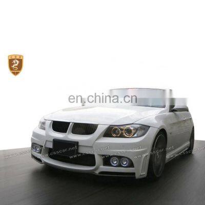 wd style complete body kits fiberglass part for bm-w e90 3 series top car