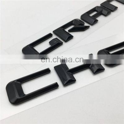 Chrome Custom ABS Car Body 3D Decoration Car Emblem Sticker