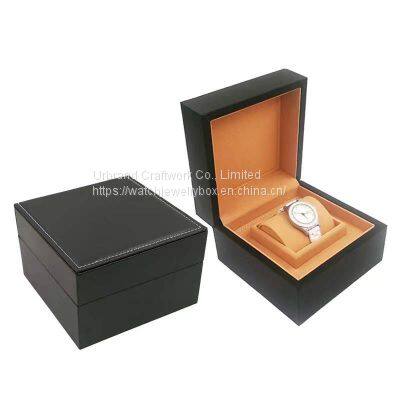 High-grade removable endo gift packaging Pu watch box spot leather watch storage box