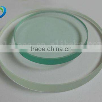 Low price 1.1-10mm tempered small safety circular sight glass