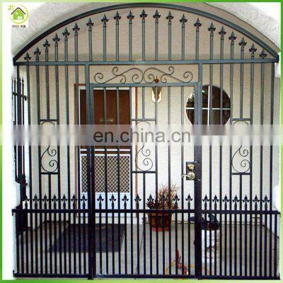 Cast Iron Door Grille Wrought Iron Security Doors / Iron Grill Window Door Designs photo-3