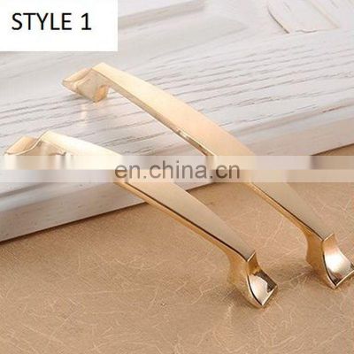 European Modern Dresser Wardrobe Shoes Cabinet Drawer Handle Style Metal Door Handle, Wholesale Zinc Alloy