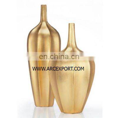 Metal and Wood Flower Vases photo-2