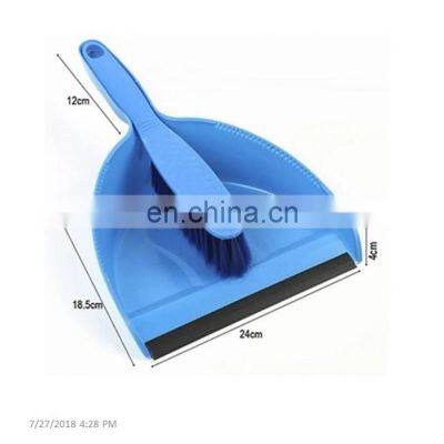Low Price Small Mini Plastic Soft Broom Brush With Dustpan photo-4