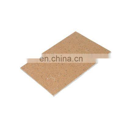 Wood Grain Cladding Fireproof Polished 6Mm Ceiling Wall Panel Fiber Cement Boards For Exterior Gray Wall Siding