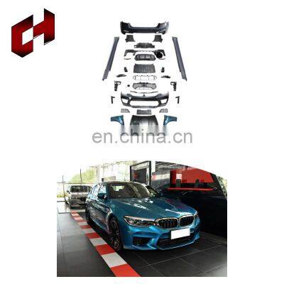 CH Hot Sale Facelift Auto Tuning Parts Black Bumper Side Skirt Led Tail Lamp Facelift Bodykit For Bmw 5 Series 2016+ To M5