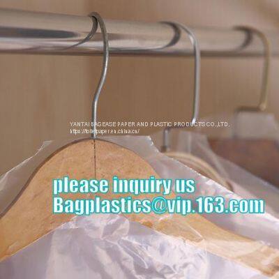 WIRE HANGER, DRY CLEANING GARMENT BAGS COVER, SANITARY LAUNDRY BAGS, HOTEL, LAUNDRY STORE, CLEANING SUPPLIES photo-3