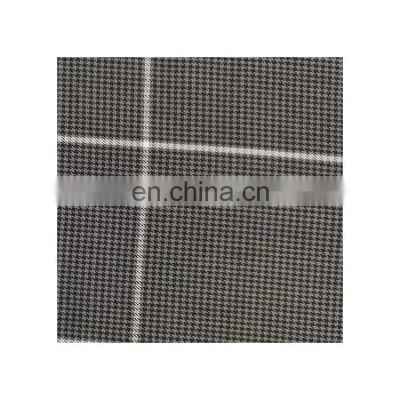 Reliable Material Recycle Breathable Comfortable Polyester Plaid