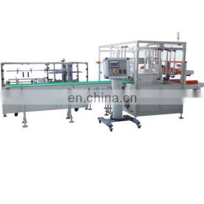 Fully Automatic Large Bottom Flap Folding Case Box Carton Forming Sealer Erector Machine