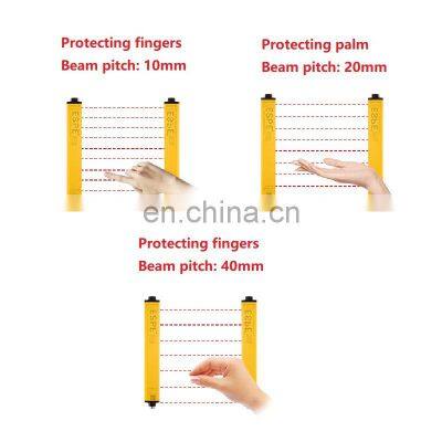 Safety Light Curtain Sensor With Controller 40mm Beam Pitch Punching Machine Safety Sensor 360mm 440mm 600mm Height photo-3