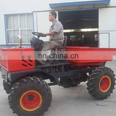 Factory Price ZY100 Palm Diesel Mini Truck 4*4 Wheel Dumper photo-4