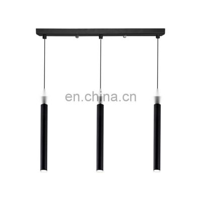 2022 Indoor Home Hanging Lamp Nordic Ceiling Spotlight Modern Dining Room Black Track Pendant Light