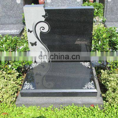 Factory price cheap china black granite monuments