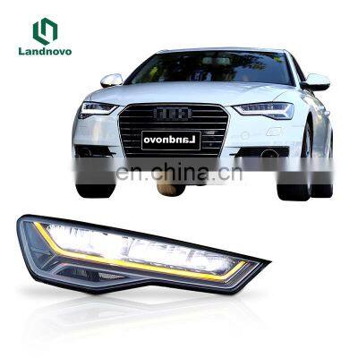 Landnovo hot sale Factory Outlet led headlight  for 2012-2018 Audi Q5 A6 A6L 4G Allroad hatchback front dynamic led head lamp