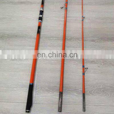 carbon surf casting fishing rod 4.2m 3.9m 3.6m 3 pieces 150g