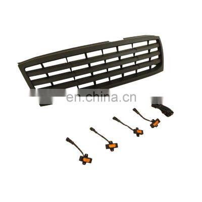 Off Road Auto Parts Other Exterior Accessories Front Grill Car Grille With Led Lights Fit For LandCrusier LC100 1998-2006 photo-5