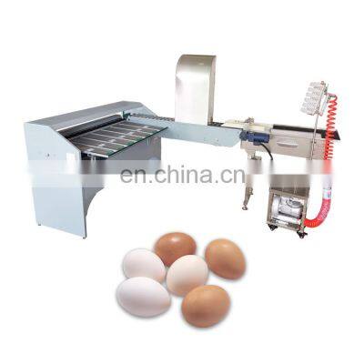 Automatic Egg Grading Machine Vacuum Egg Lifter Small Egg Grader Sorter Packer Machine