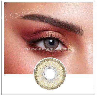 2023 New Arrival Wholesale High Quality Yearly Soft Comfortable Colored  Natural Contact Lenses For Eye photo-2