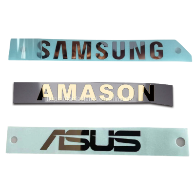 Metal label nickel label sticker can be customized trademark LOGO