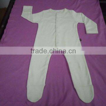 Organic footed Sleepsuits