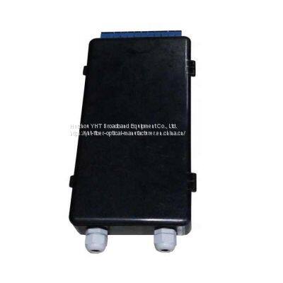 1*8 PLC Splitter Telecommunication Box Closure 12 Port FTTH Box photo-3