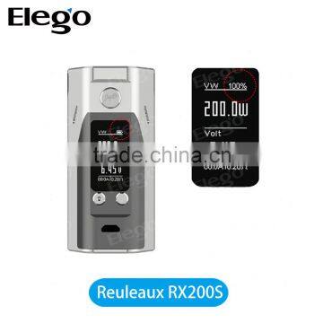 2016 New 0.96 inch OLED Screen Wismec Reuleaux RX200S TC Mod, Wismec Original RX200S