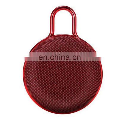 New promotion fabric mini  speaker low cost cloth waterproof portable outdoor wireless speaker