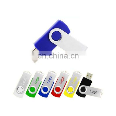 Ekinge OEM USB 2.0 cheap swivel Twist usb flash drive colorful metal USB stick 1gb 2gb 4gb 8gb 16gb 32gb high speed USB3.0