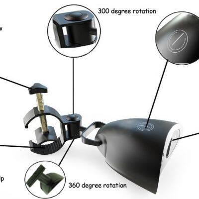 Barbecue Grill Light 10 Super Bright LED Handle Mount BBQ Light for Grilling At Night Fully Adjustable Horizont photo-3