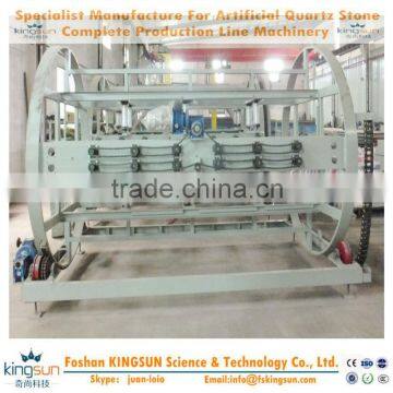 Turnover machine for slab moving/Artificial slab production line machine