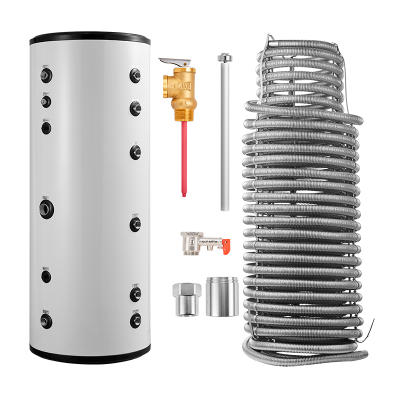 OEM ODM 50L 100L 200L 1000L DHW domestic hot water tank Heat Recovery Solar collector thermal Boiler heat pump buffer Water Tank
