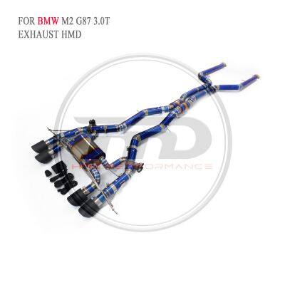 HMD Exhaust Titanium Catback for BMW E92 E90 M3/M2 G87/M2C F87/M3 M4 F8X Car Accessories High-performance Exhaust Whatsapp+86 18946955156
