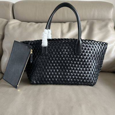 Fashionable Large Capacity Woven Tote Bag Single Shoulder Bag Handbag Simple Design Summer 2025 New Arrival From Mainland China