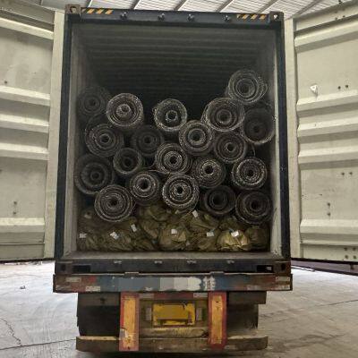 Double Twisted Hexagonal Mesh Slope Protection Net Stone Falling Protective Netting Price for Rockfall Protection photo-6