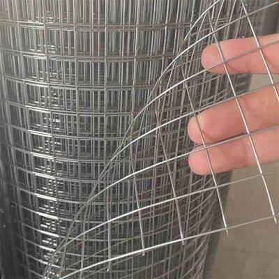 Factory Galvanized Iron Wire Mesh Roll Square Hole Welded Steel Chicken Cage Mesh With PVC Coating